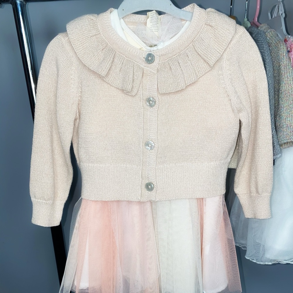 Baby tutu dress with jacket